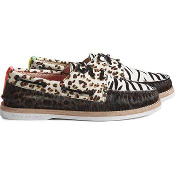 Sperry Cloud Authentic Original 3-eye Leopardie - Panske Mokasíny